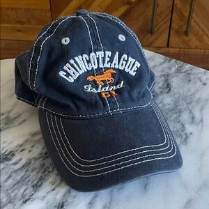Chincoteague Island Embroidered Baseball Cap